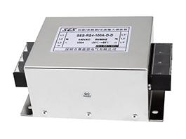 三相三线单极 AC电源滤波器 100A端子式SES-RS4-100A-D-D